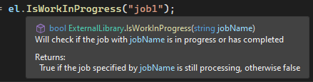 Method using paramref