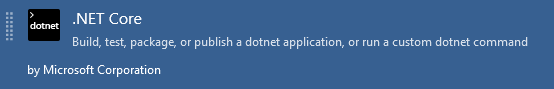 Azure Devops dotnet task
